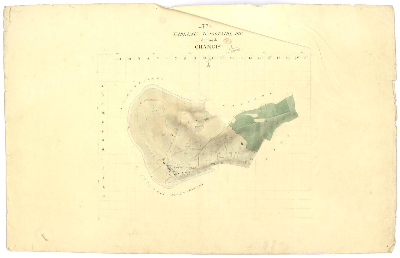 Tableau d'assemblage, 2 sections