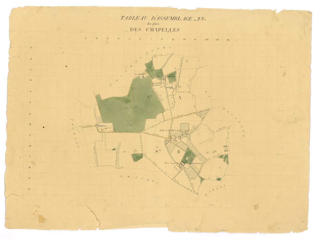 Tableau d'assemblage