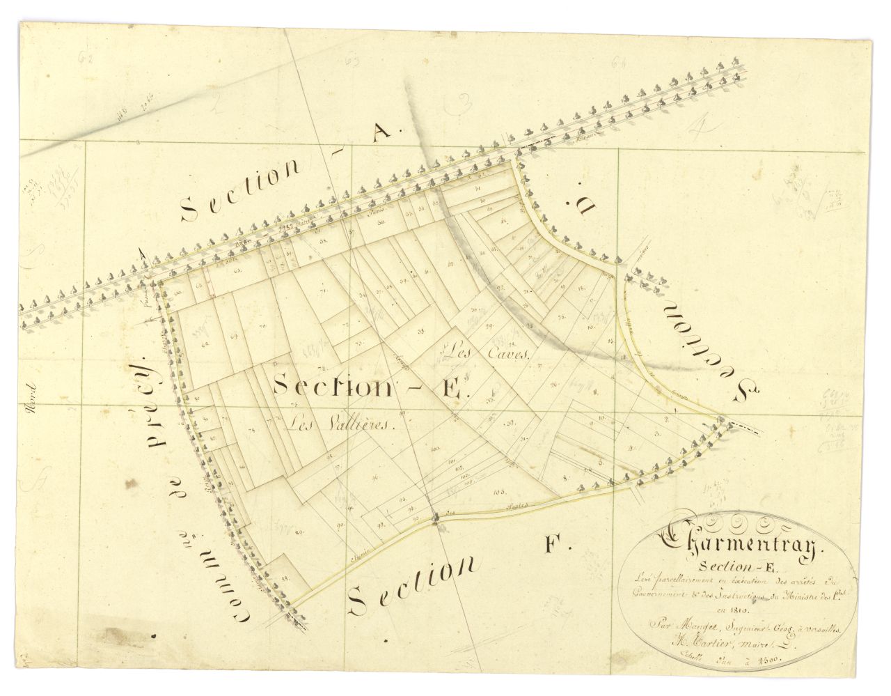 minute, section E