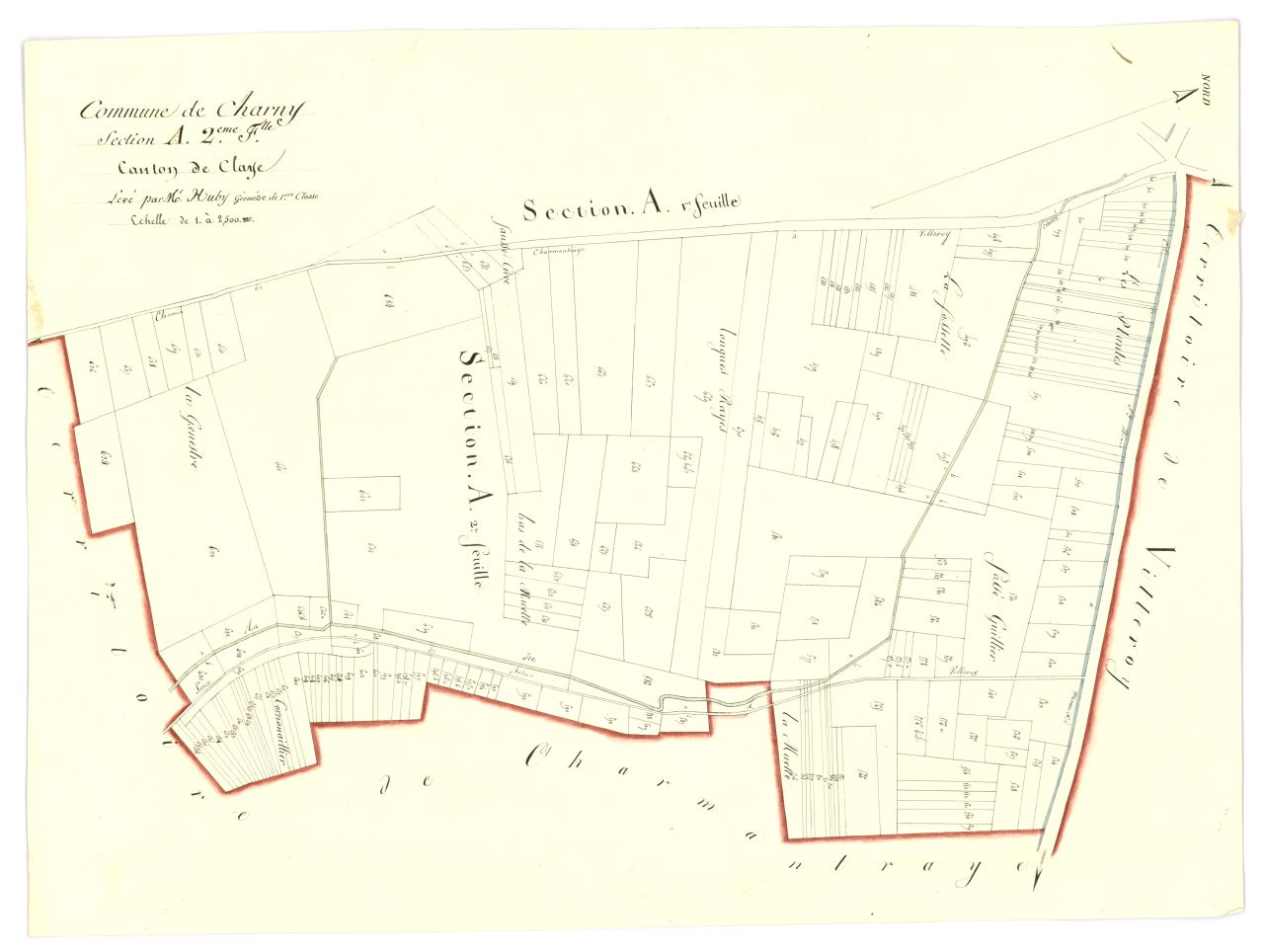 minute, section B, 1ere feuille