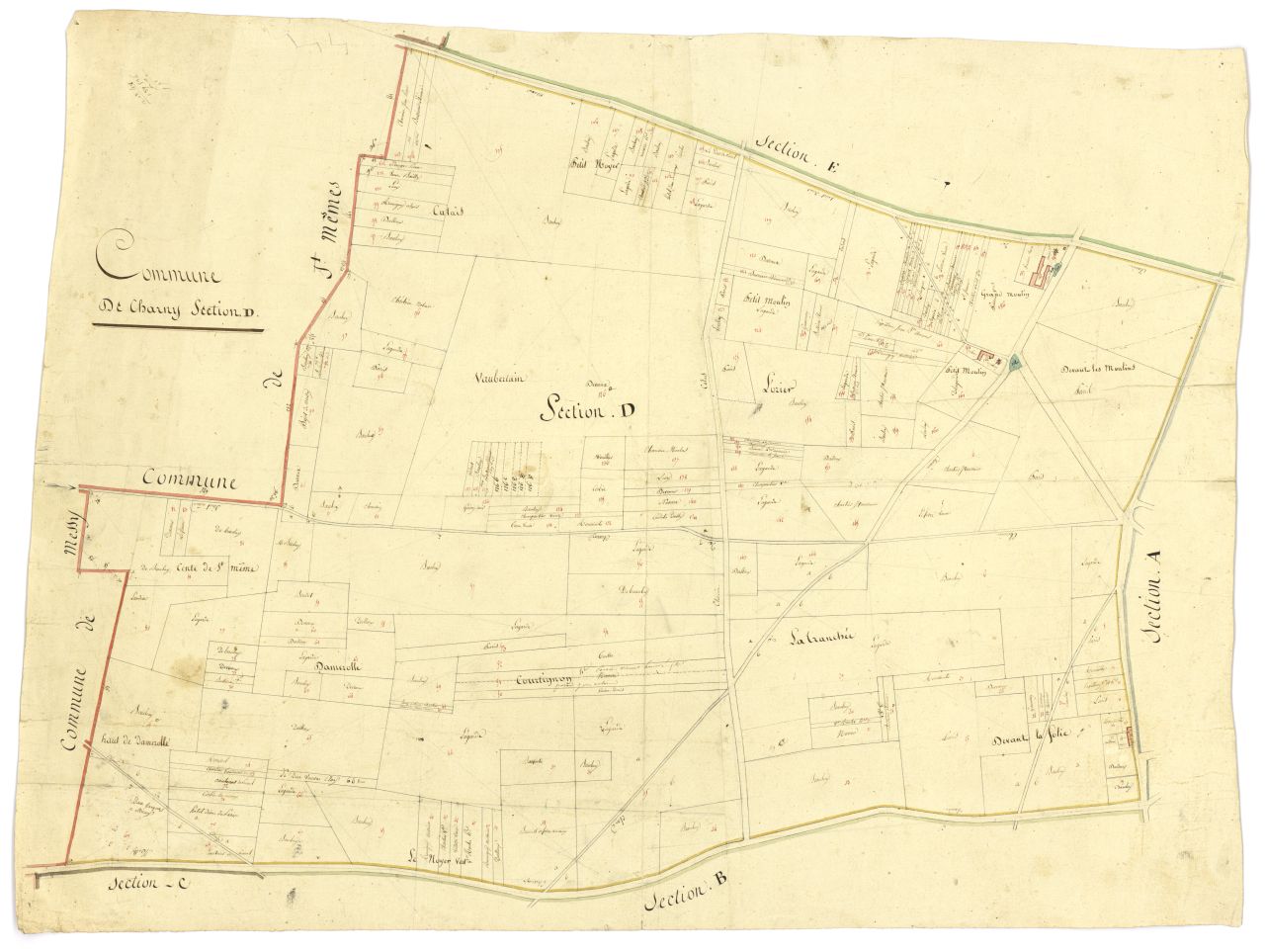 minute, section D