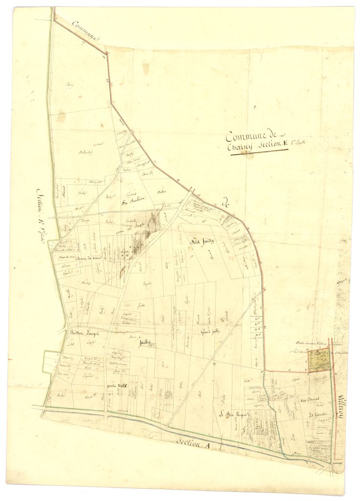 minute, section E, 2eme feuille
