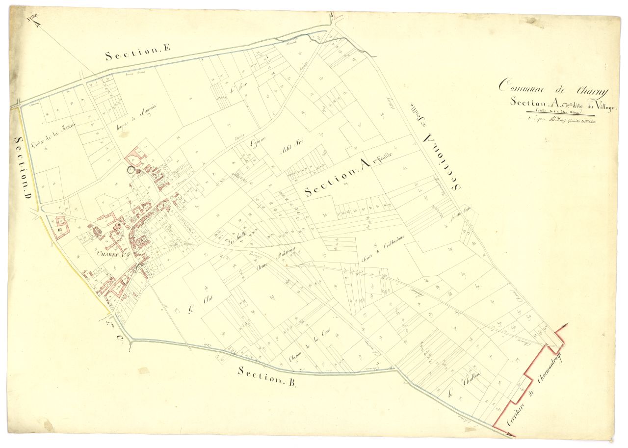 copie, section A, 1ere feuille