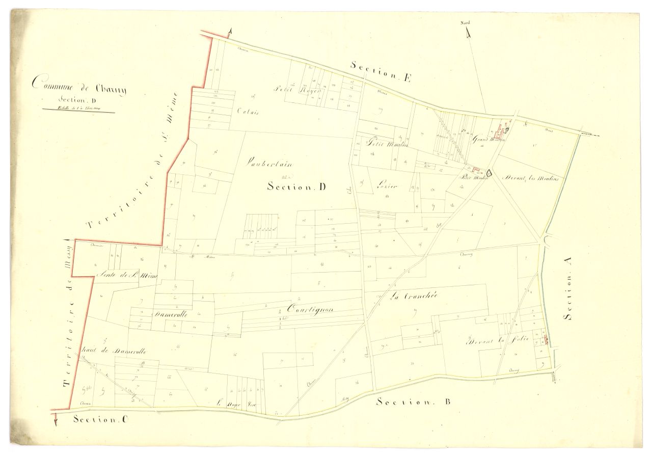 copie, section D