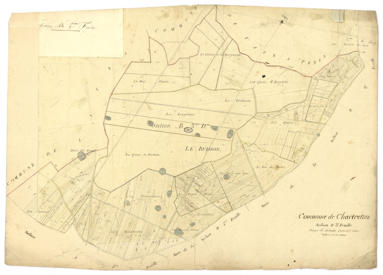 minute, section B, 3eme feuille