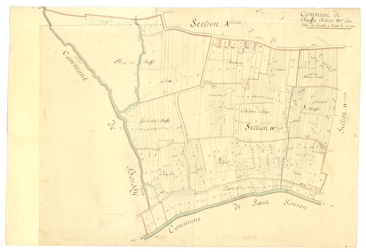 minute, section D, 1ere feuille