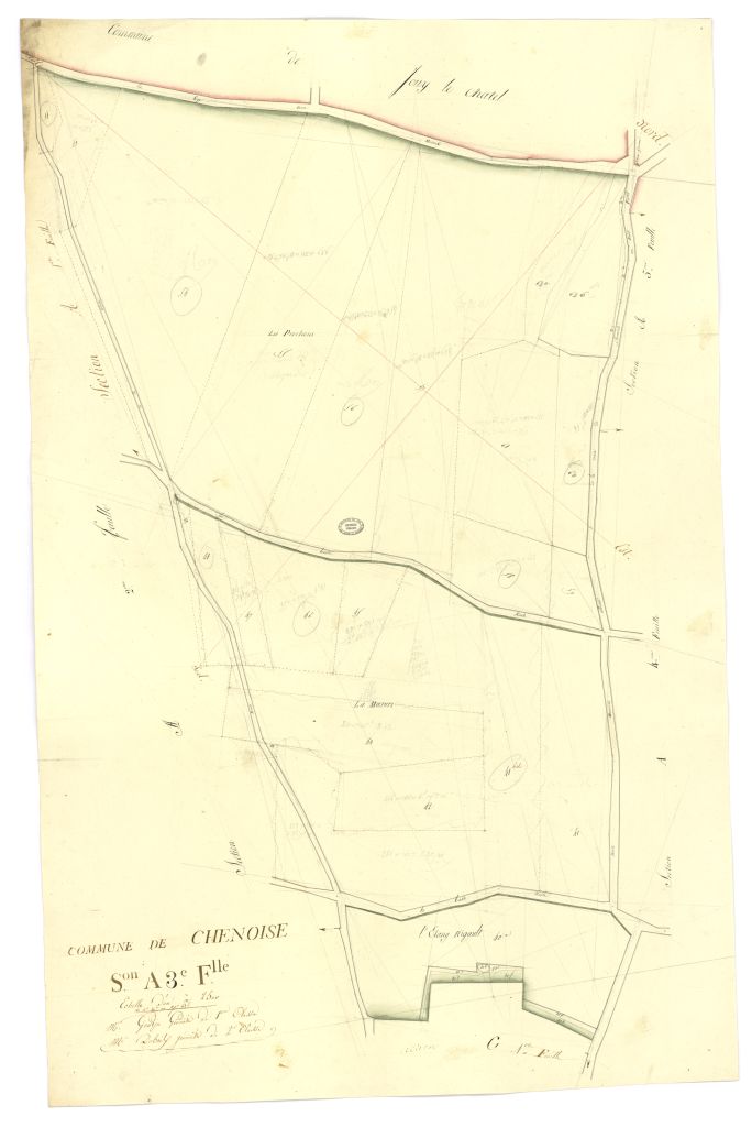 minute, section A, 3eme feuille