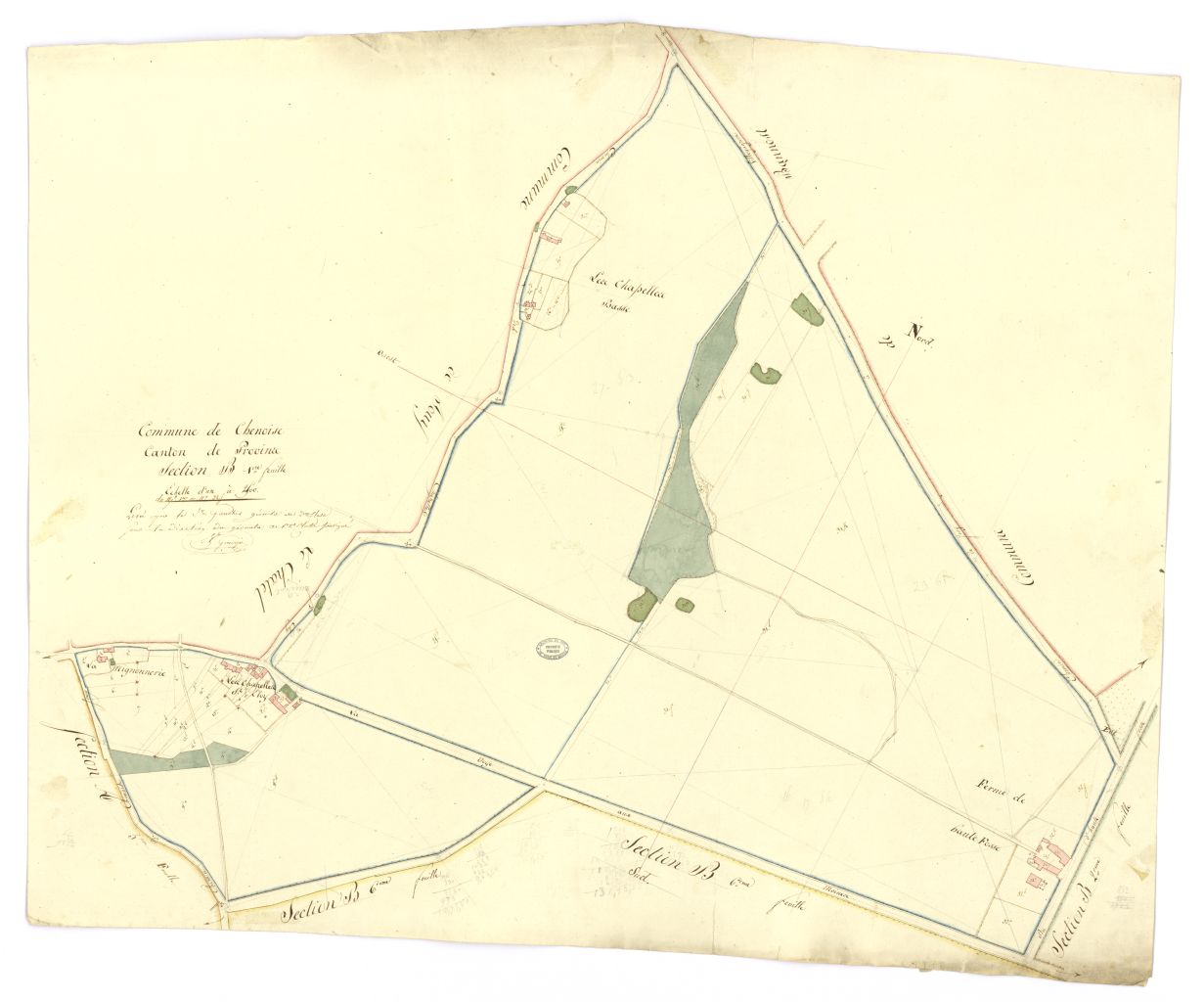 minute, section B, 1ere feuille