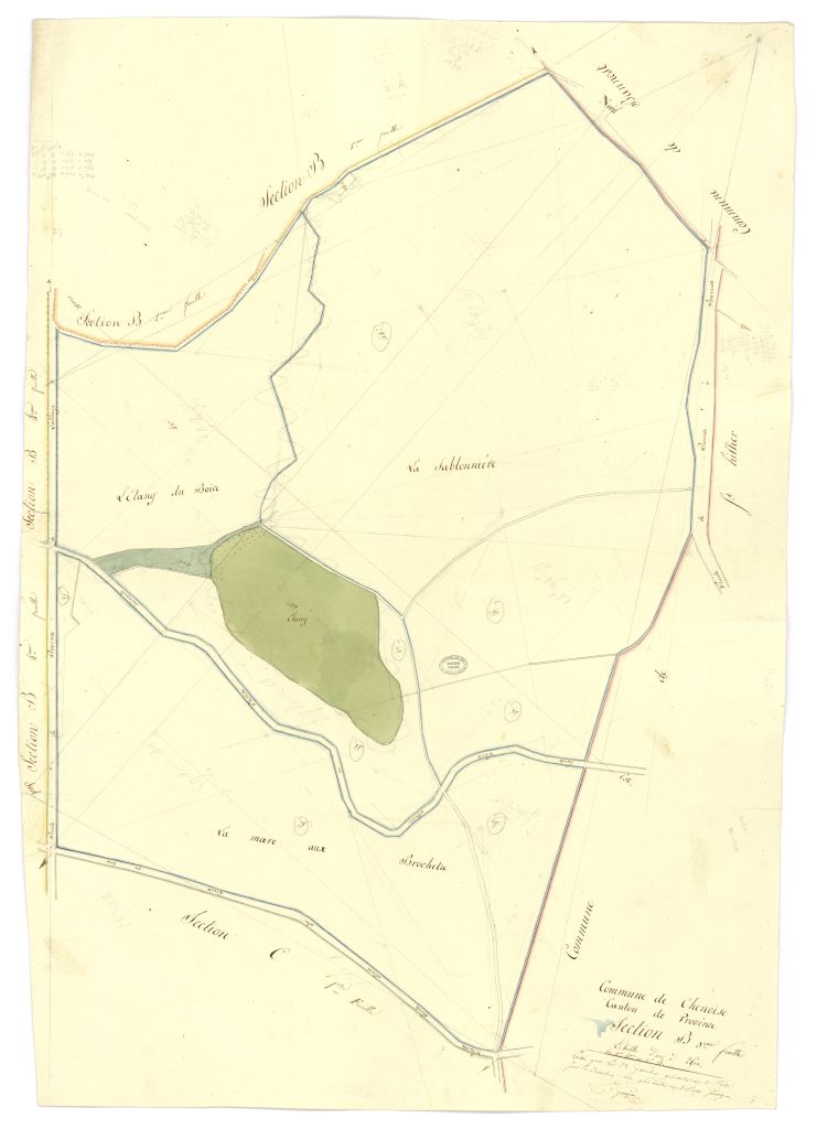 minute, section B, 3eme feuille