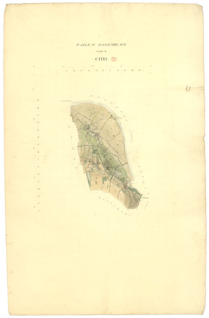 Tableau d'assemblage, 6 sections