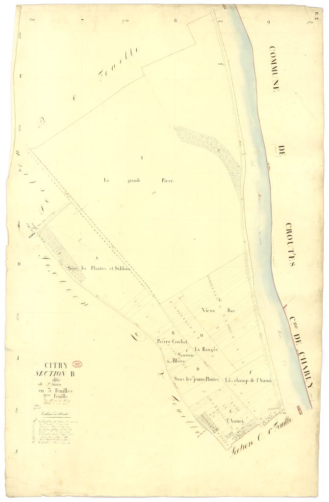 Section B dite de Saint-Faron, en 3 feuilles, 2eme feuille