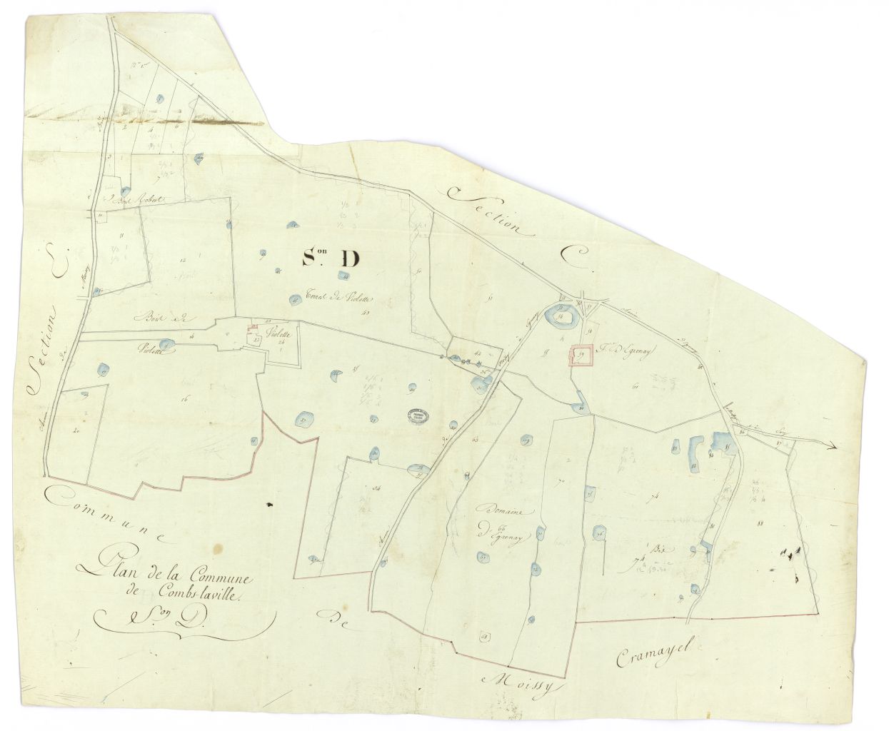 copie, section D