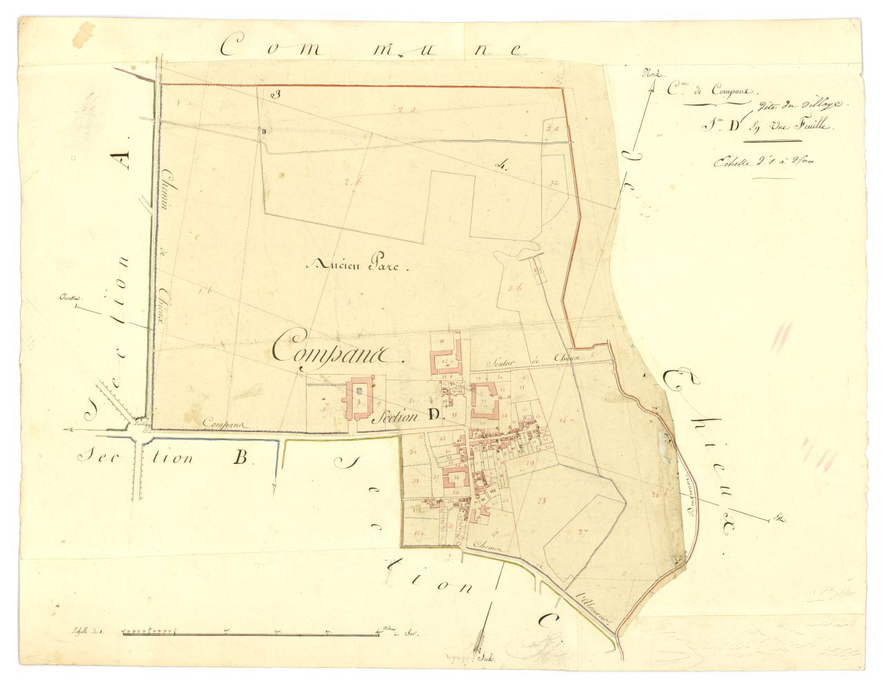 minute, section D