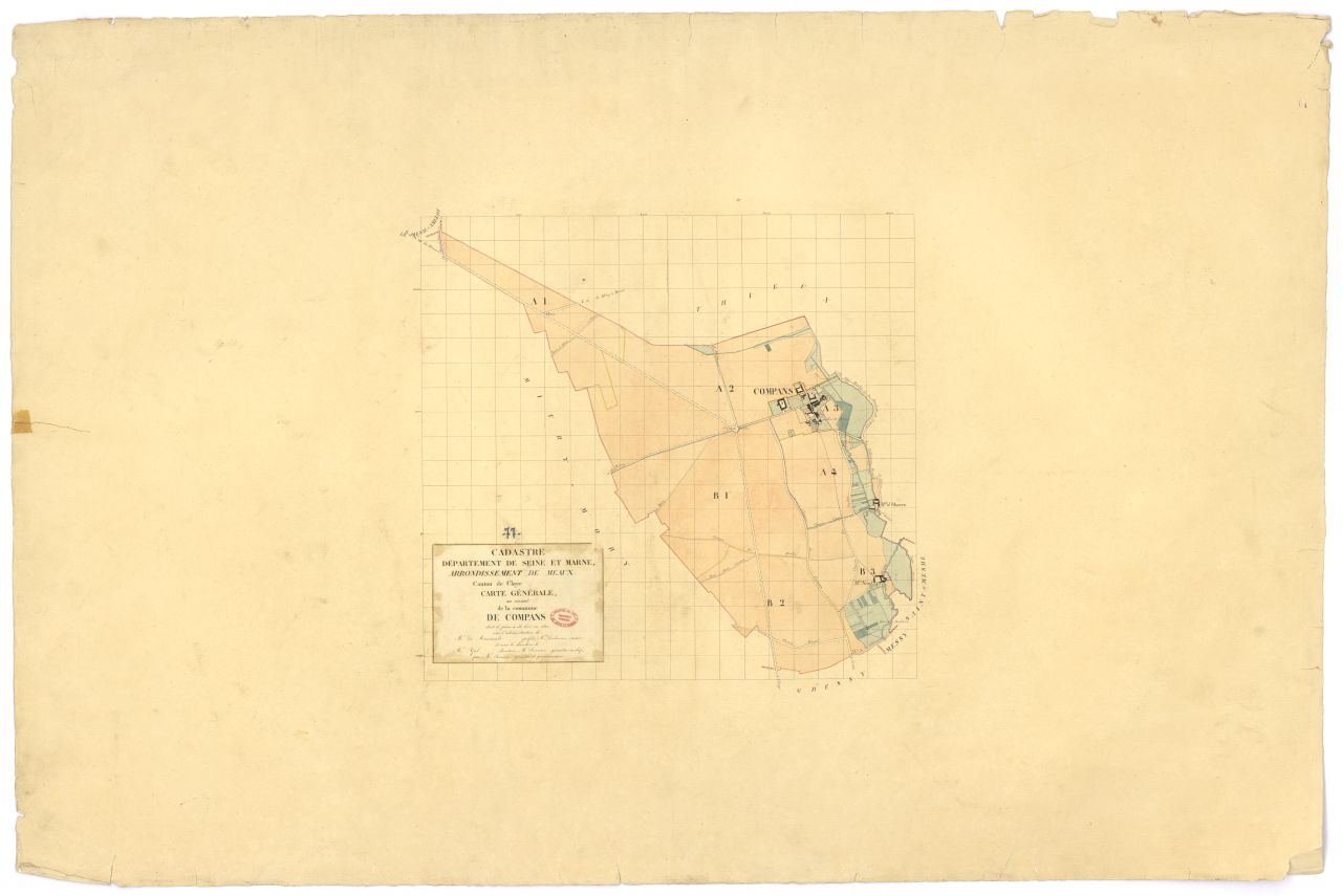 Tableau d'assemblage, 2 sections