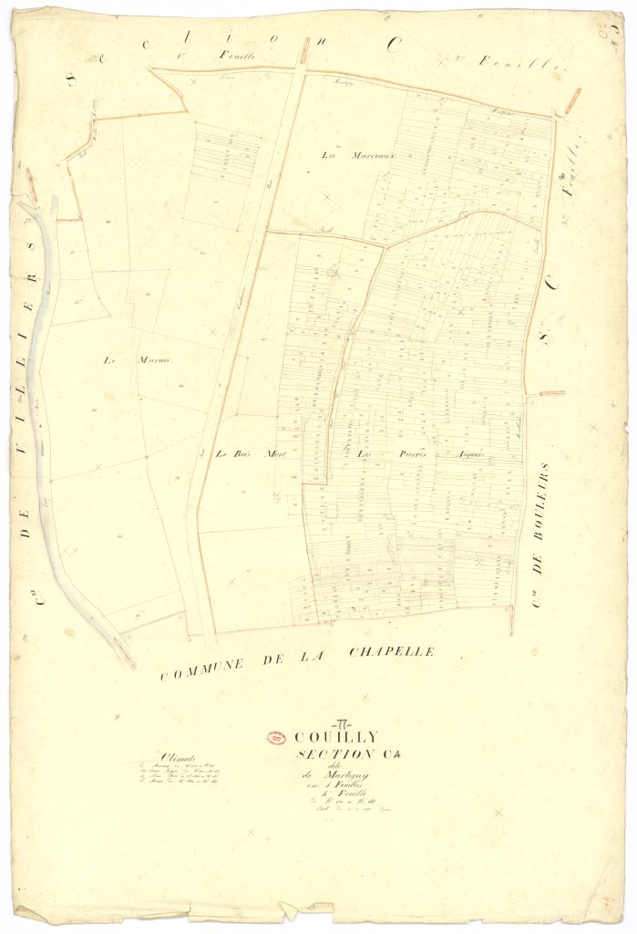 Section C dite de Martigny, en 4 feuilles, 4eme feuille