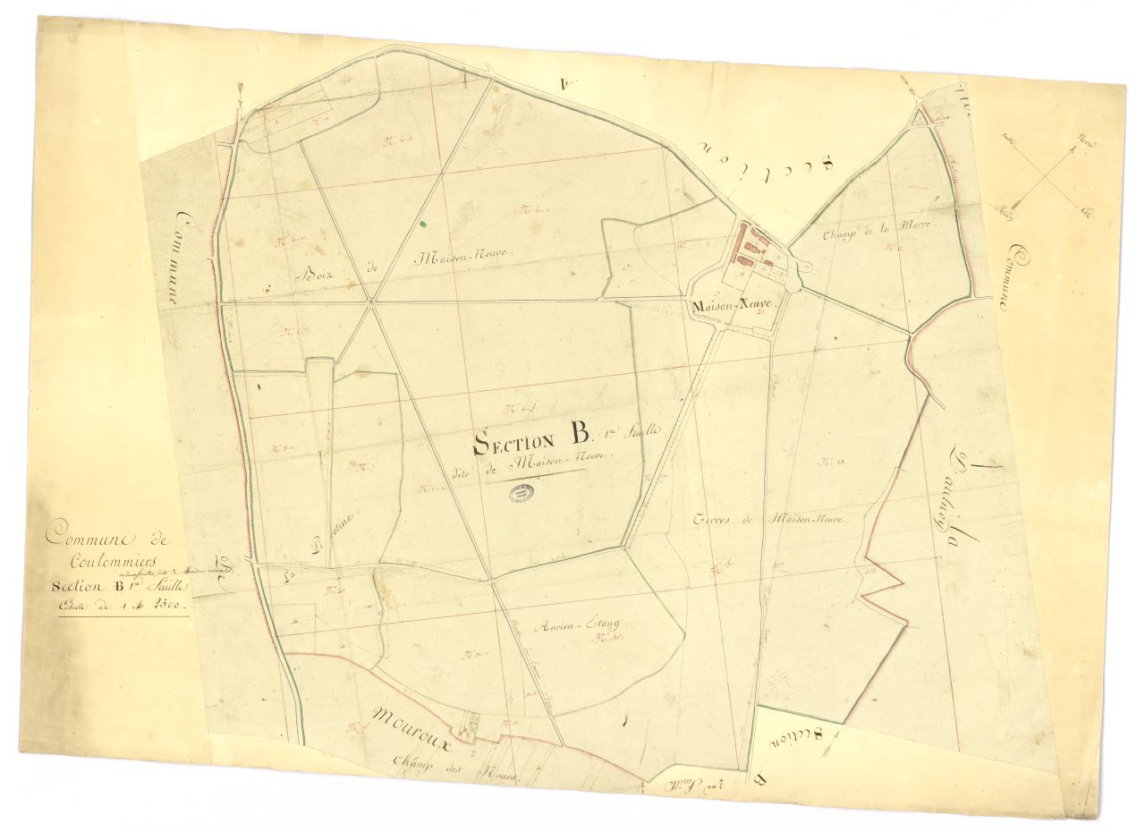 minute, section B, 1ere feuille