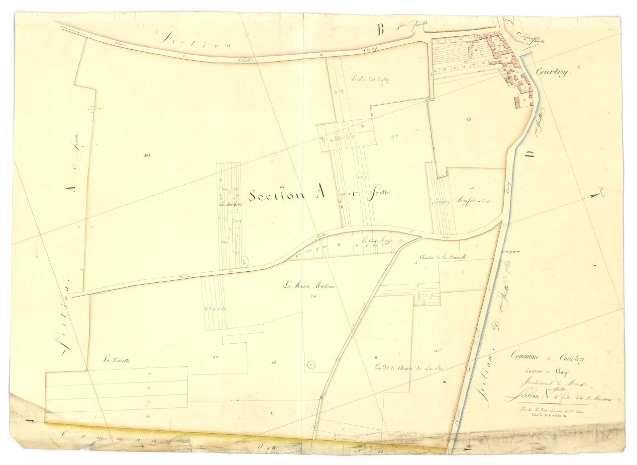 copie, section A, 1ere feuille