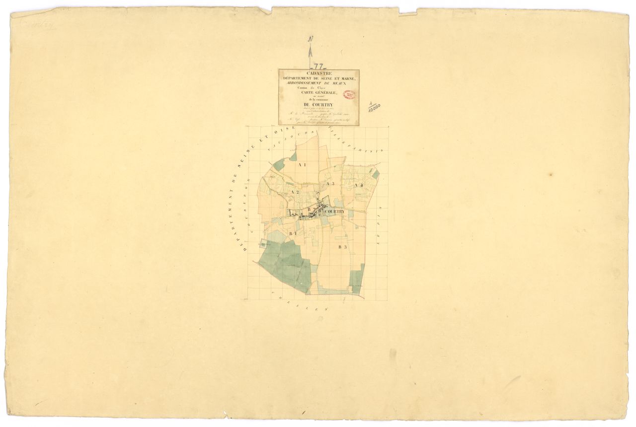 Tableau d'assemblage, 2 sections