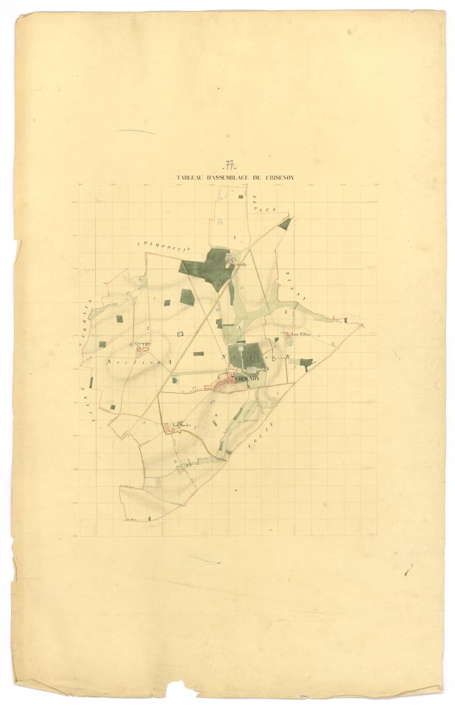 Tableau d'assemblage, 2 sections