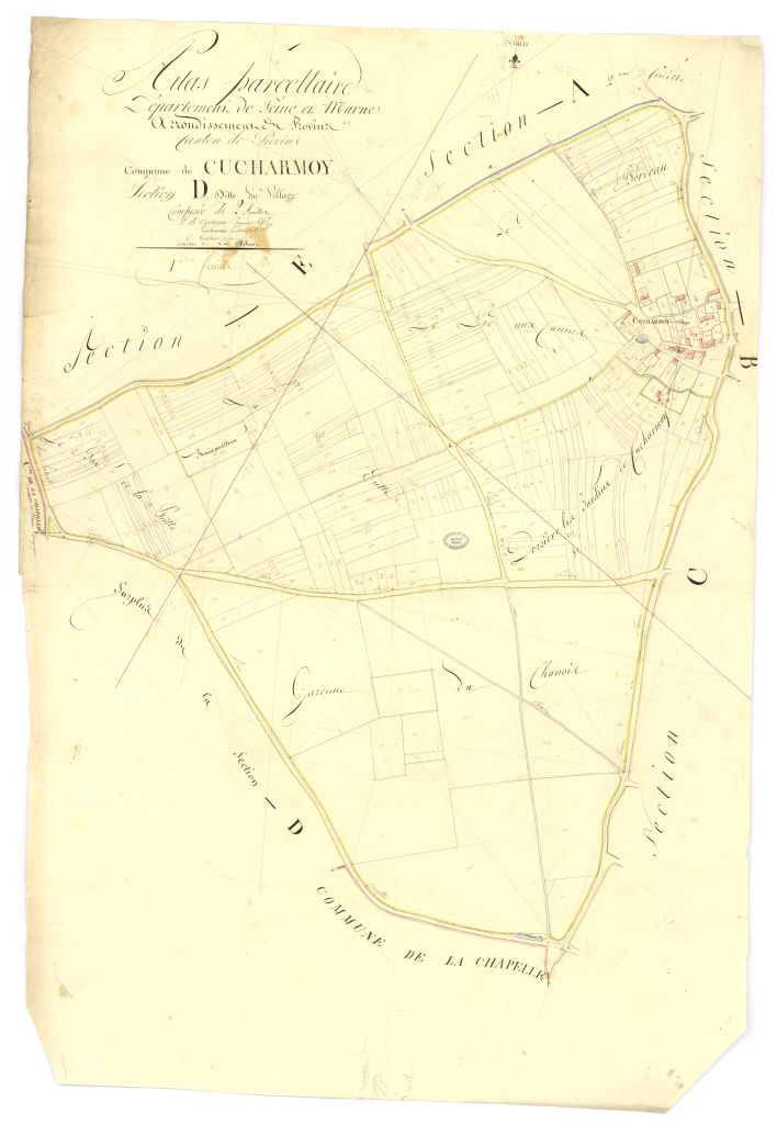 copie, section D, 1ere feuille