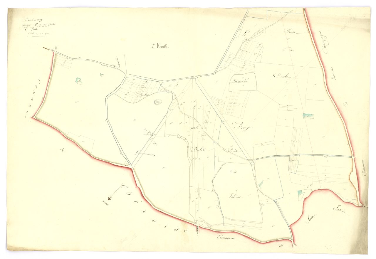 copie, section F, 1ere feuille