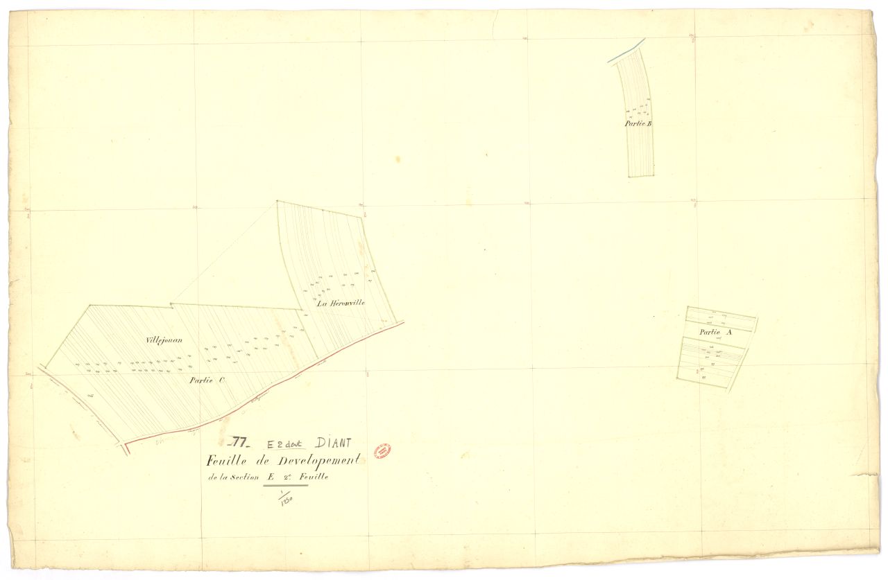 D�veloppement de la 2eme feuille de la section E