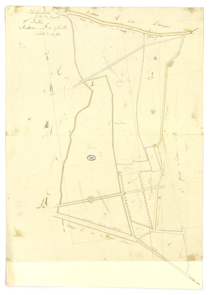 minute, section B, 1ere feuille