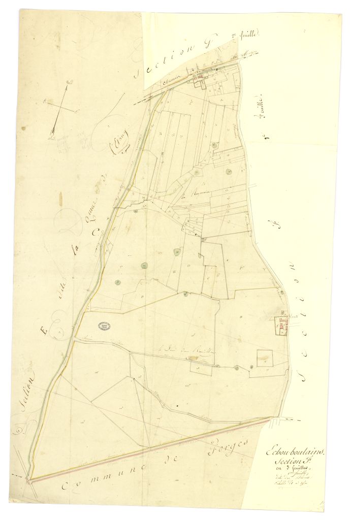 minute, section F, 1ere feuille