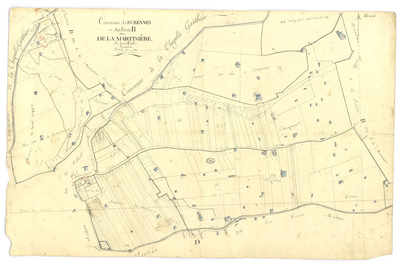 minute, section B, 1ere feuille