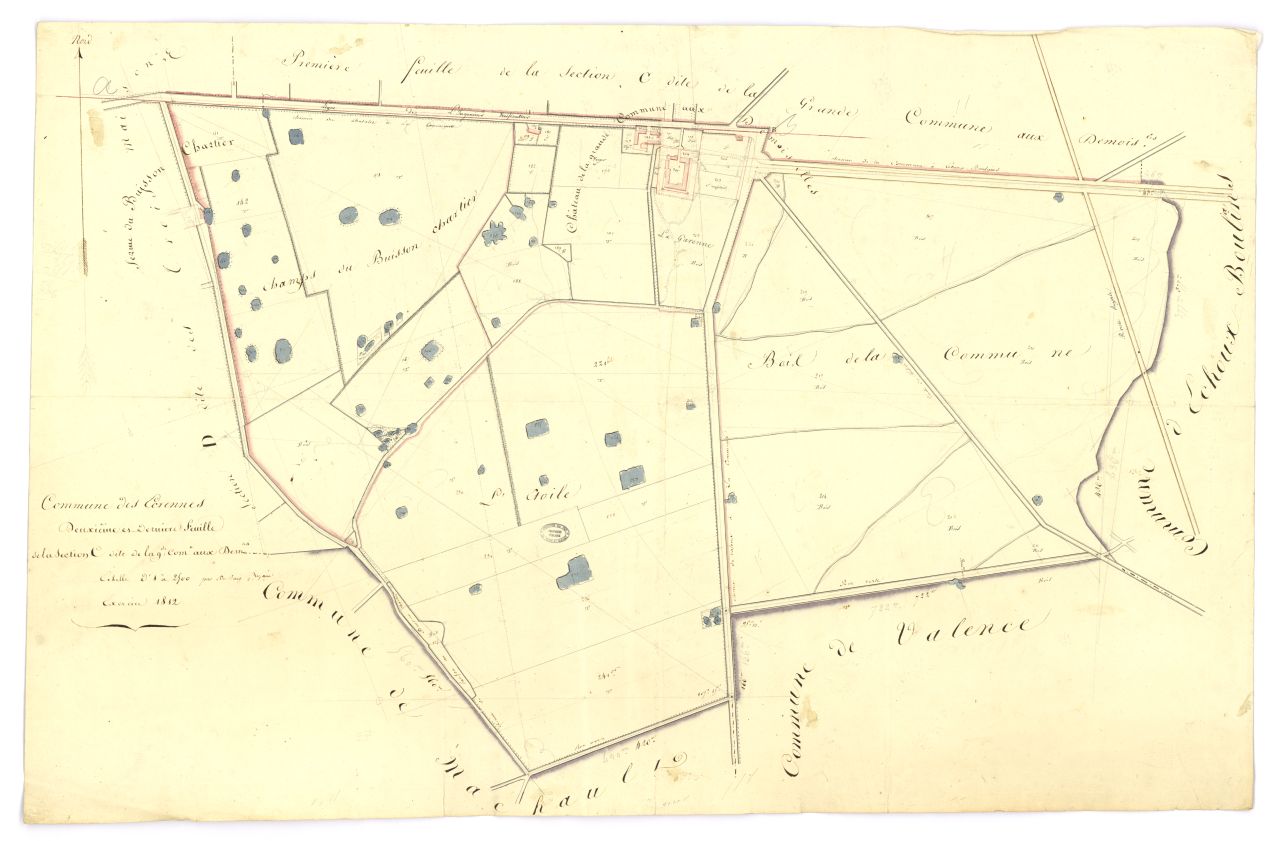 minute, section C, 2eme feuille