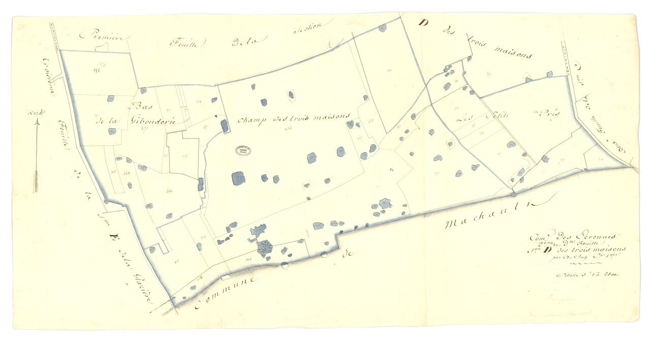 minute, section D, 2eme feuille