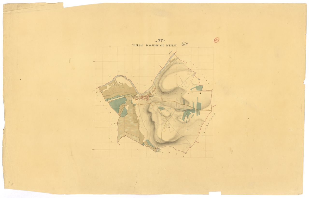 Tableau d'assemblage, 2 sections