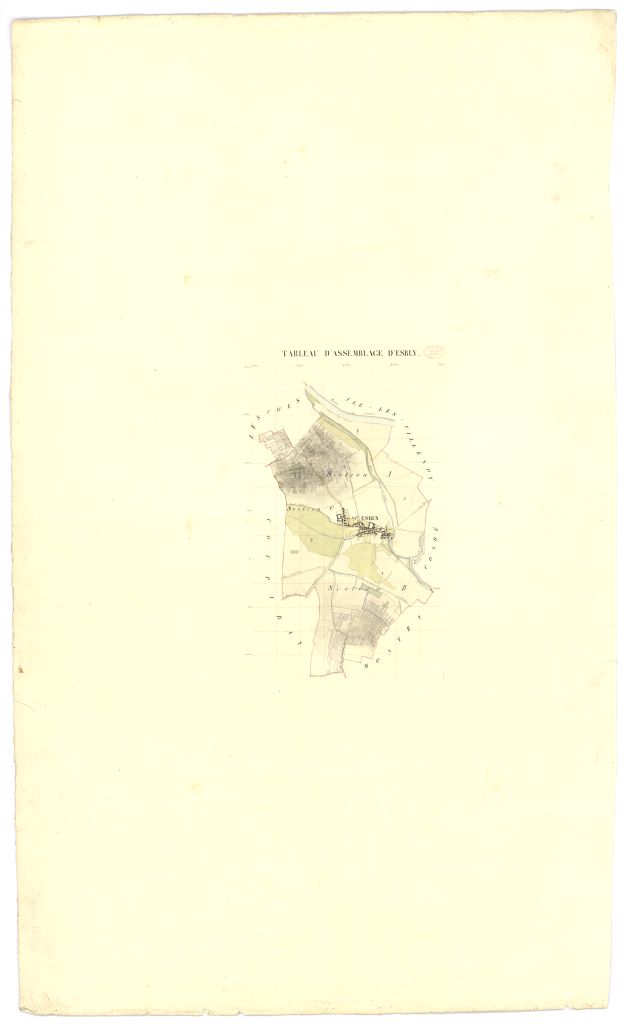 Tableau d'assemblage, 3 sections