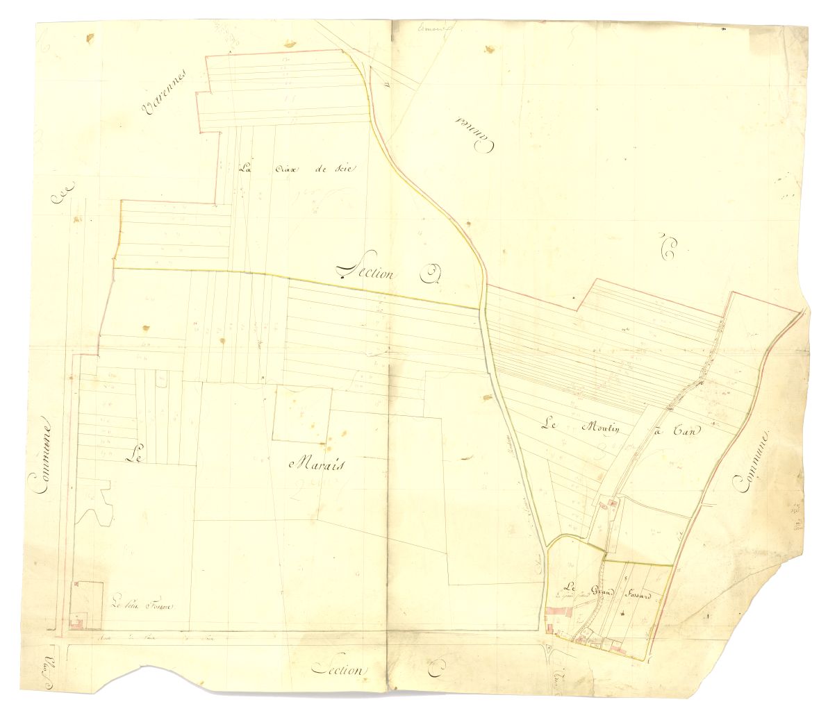 minute, section A