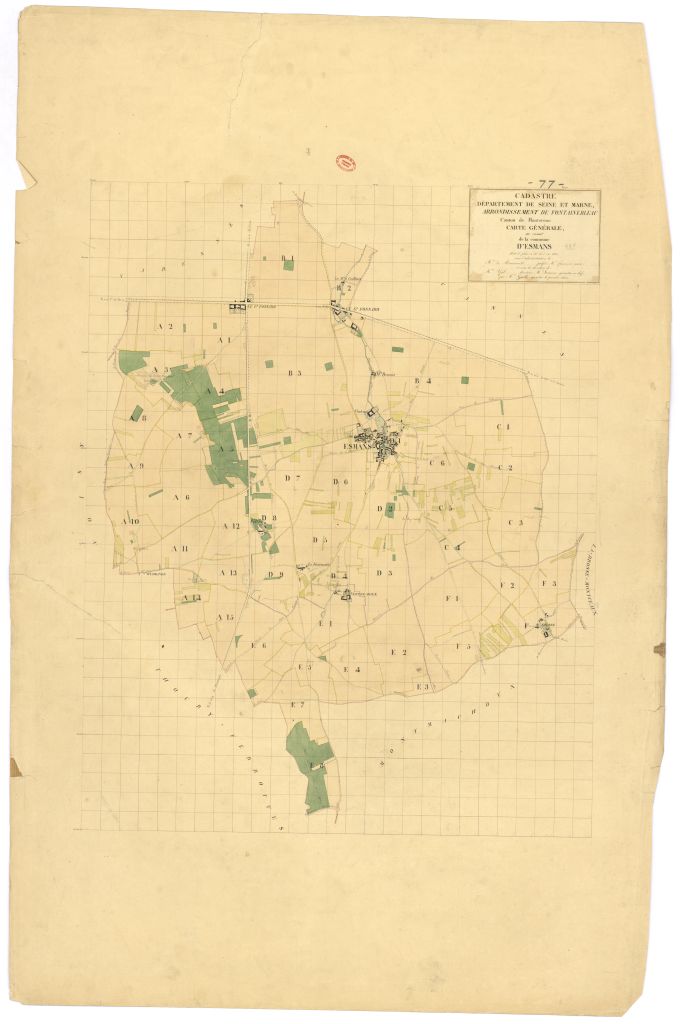 Tableau d'assemblage, 6 sections