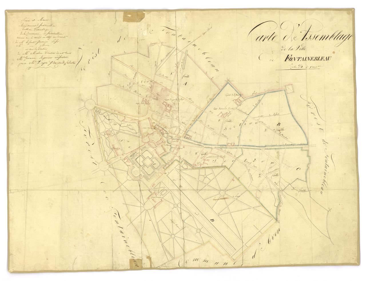 Tableau d'assemblage