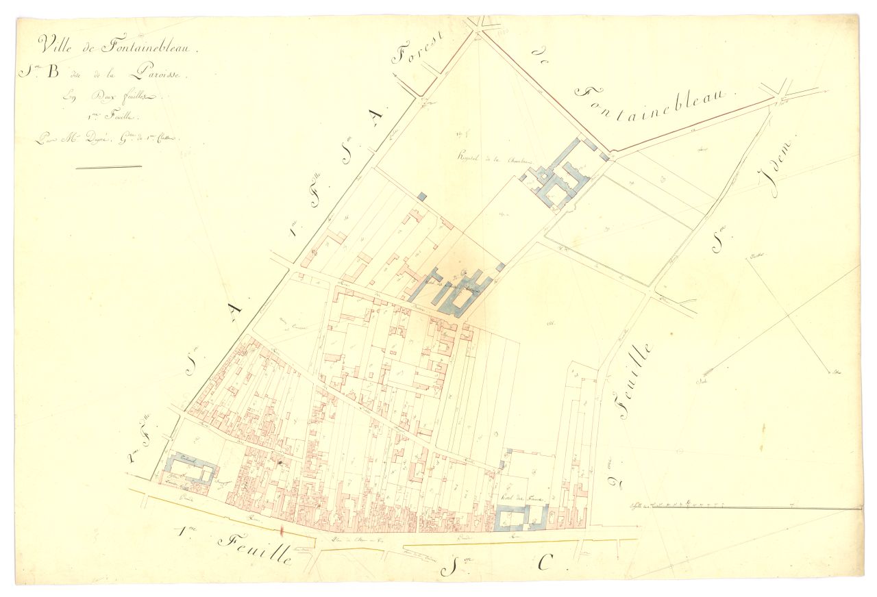 copie, section B, 1ere feuille