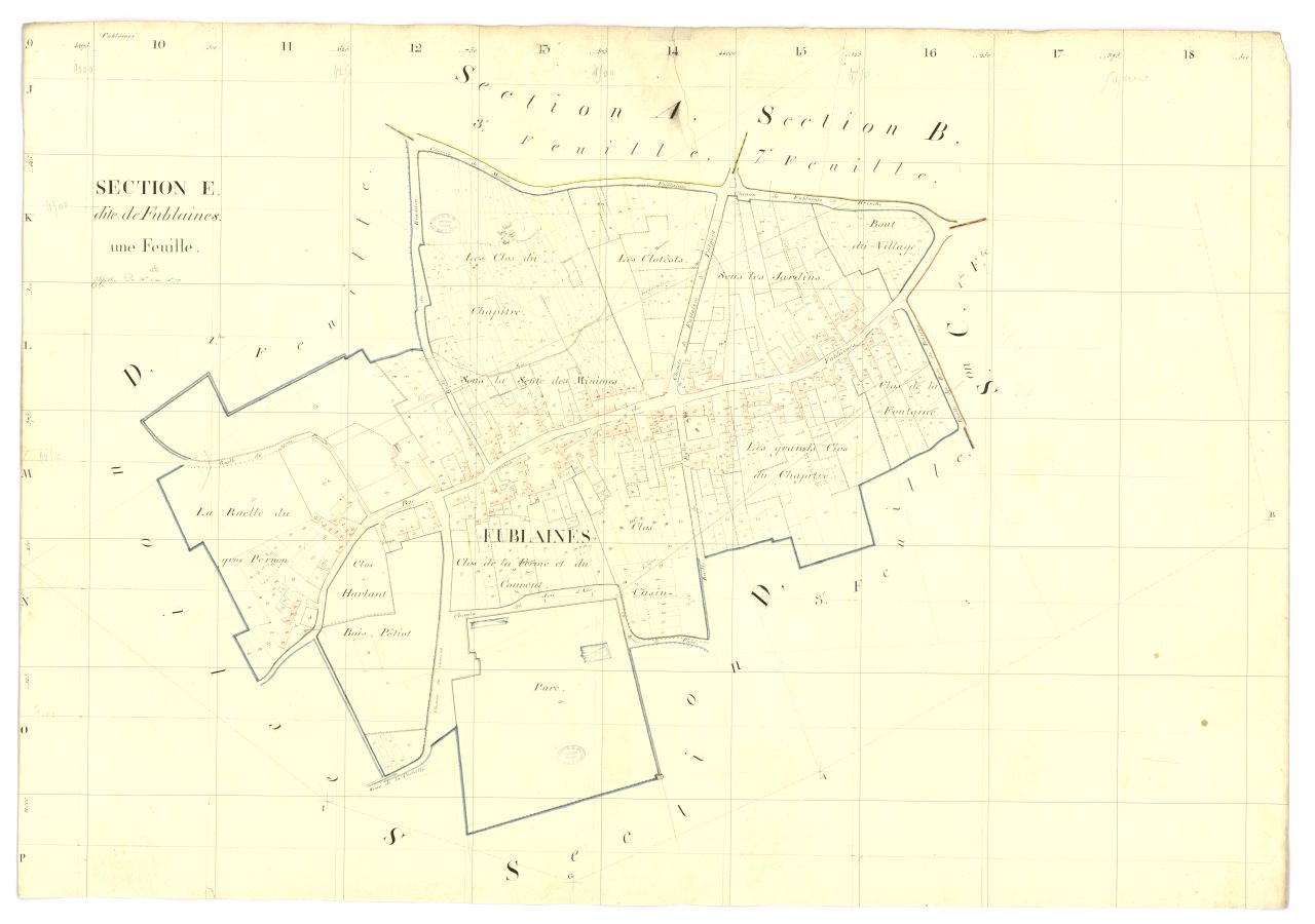 copie, section E