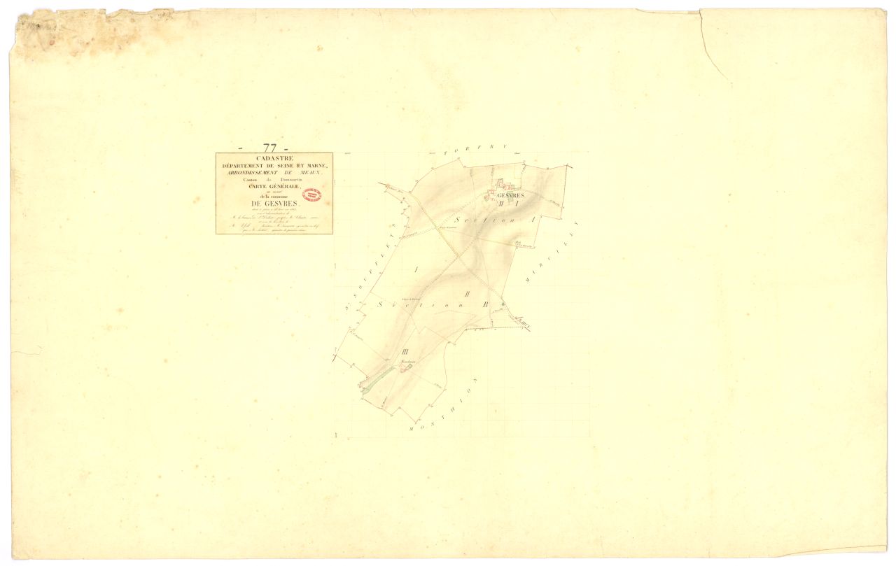 Tableau d'assemblage, 2 sections