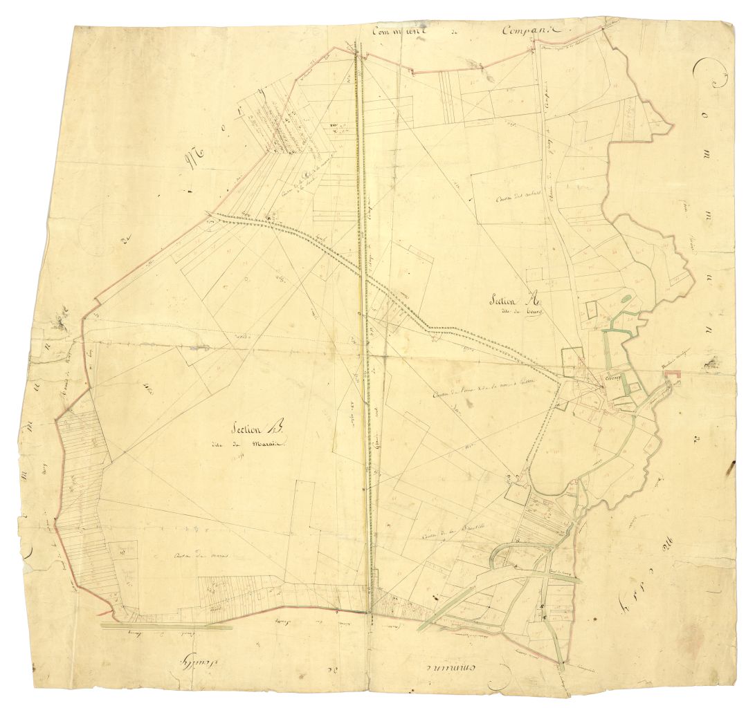 minute, sections A, B