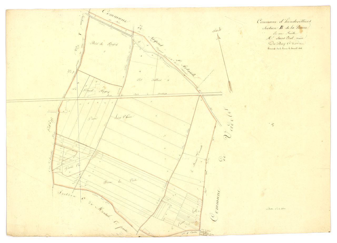 minute, section B