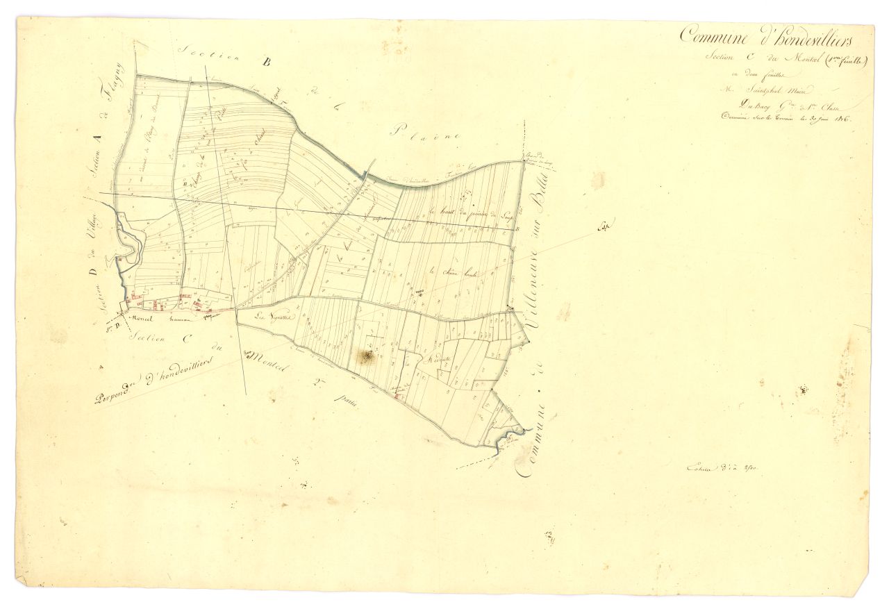 minute, section C, 1ere feuille