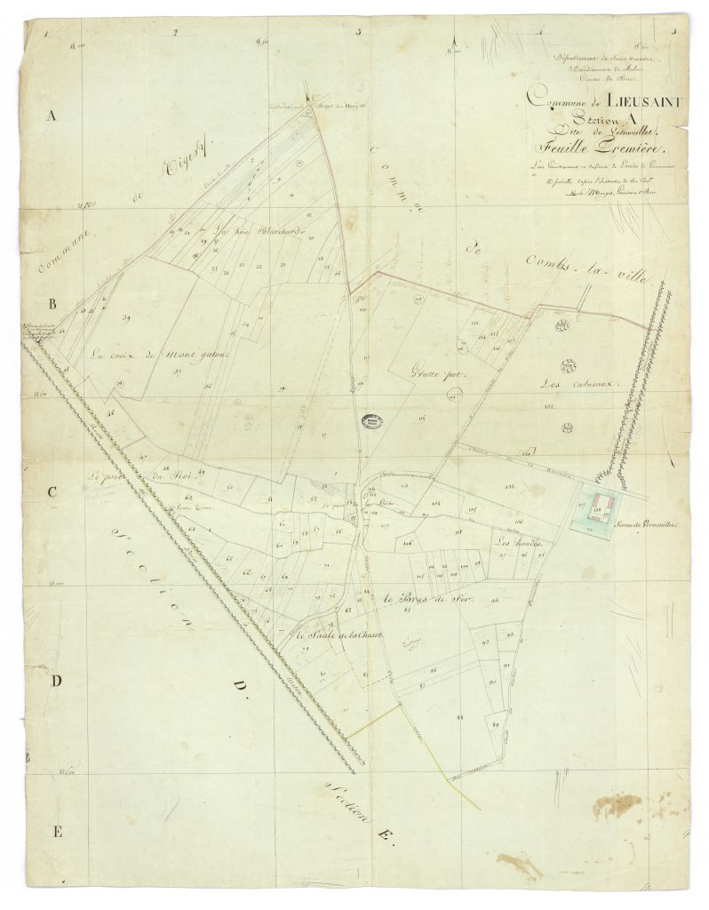 copie, section A, 1ere feuille