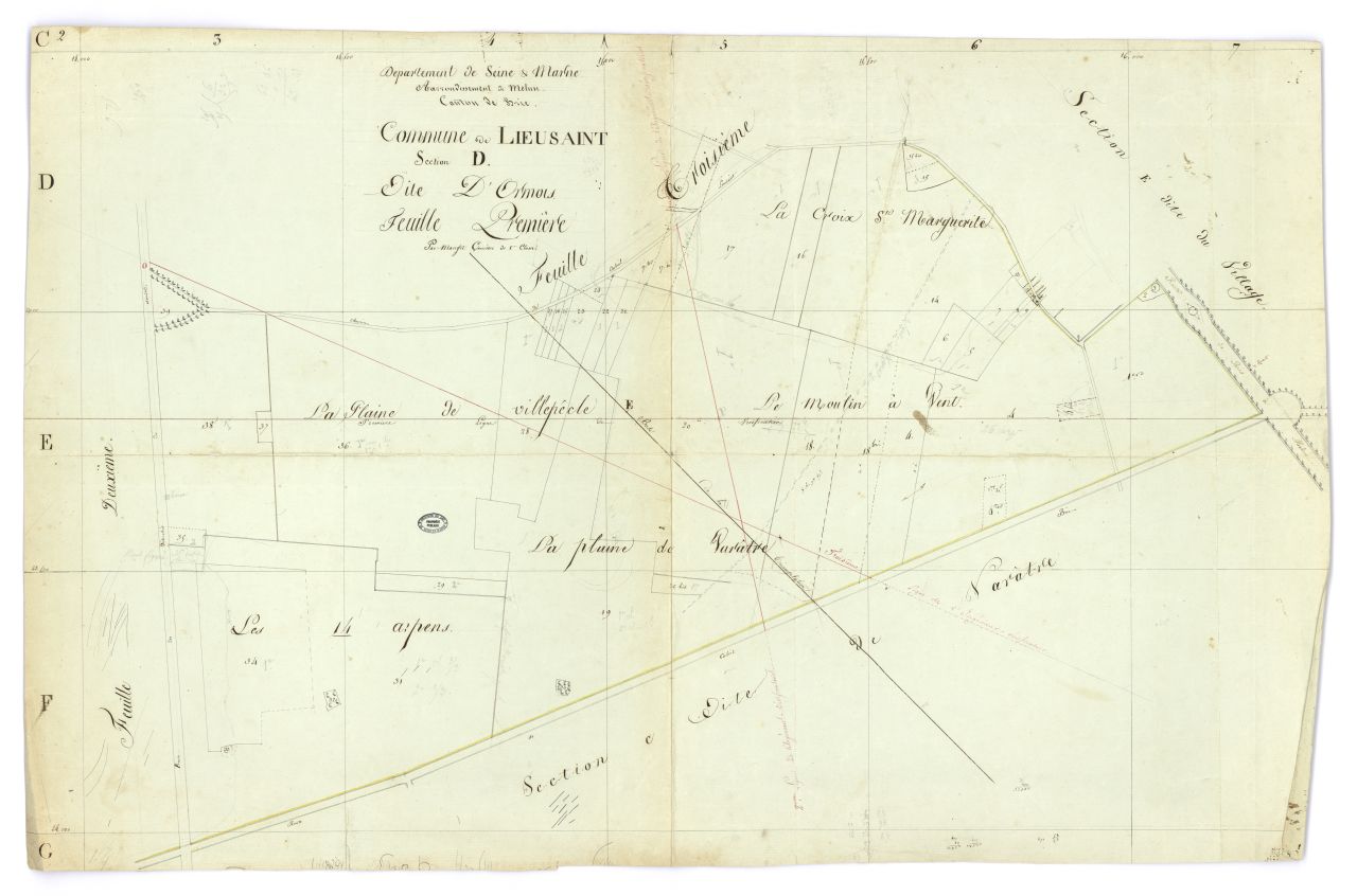 copie, section D, 1ere feuille