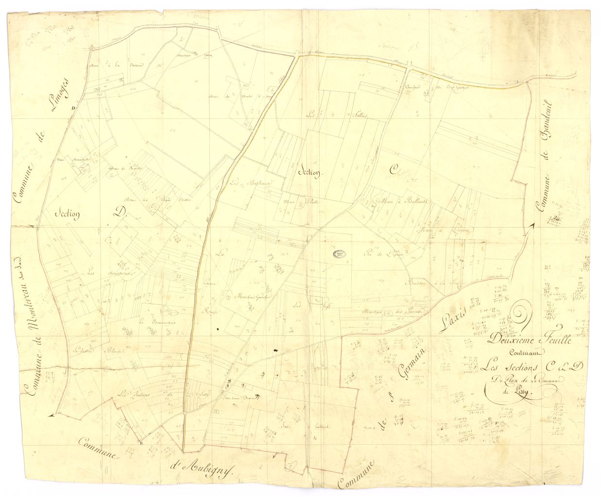 minute, sections C et D