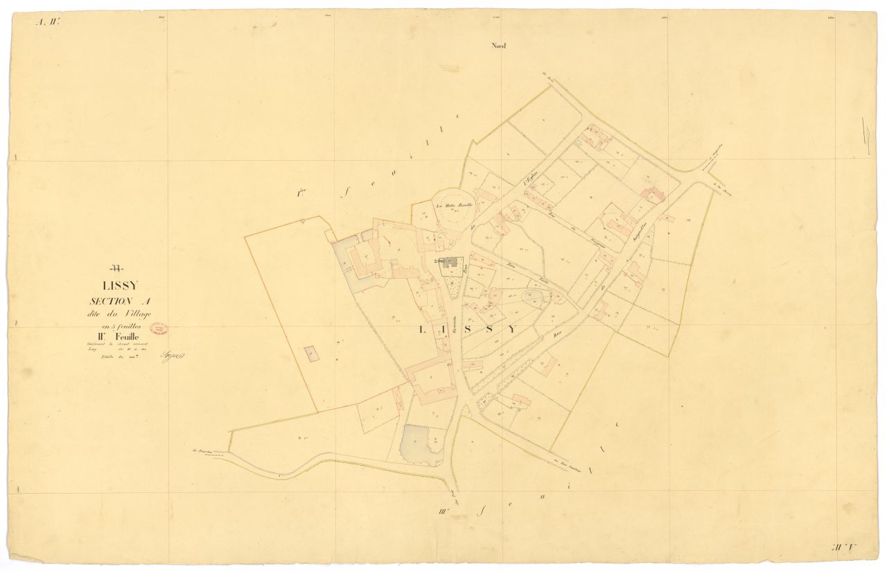 Section A dite du Village, en 5 feuilles, 2eme feuille