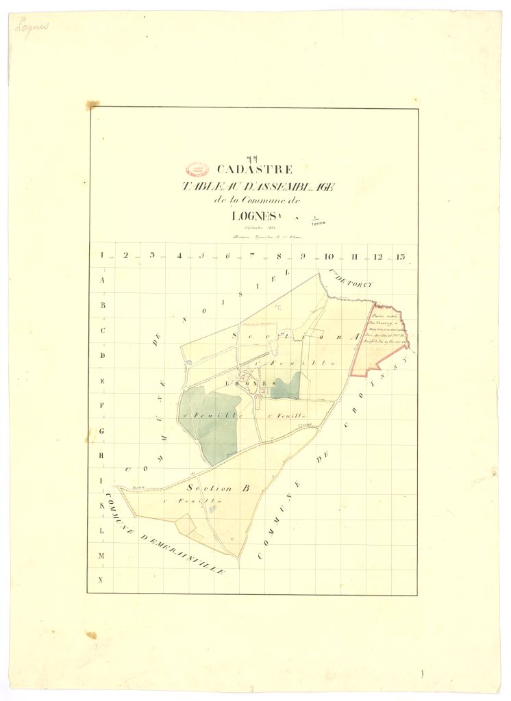 Tableau d'assemblage, 2 sections