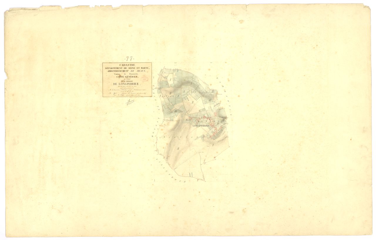 Tableau d'assemblage, 4 sections
