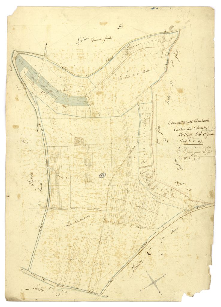 minute, section D, 1ere feuille