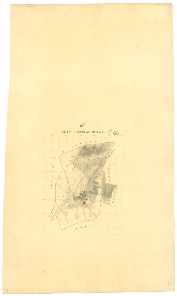 Tableau d'assemblage, 2 sections